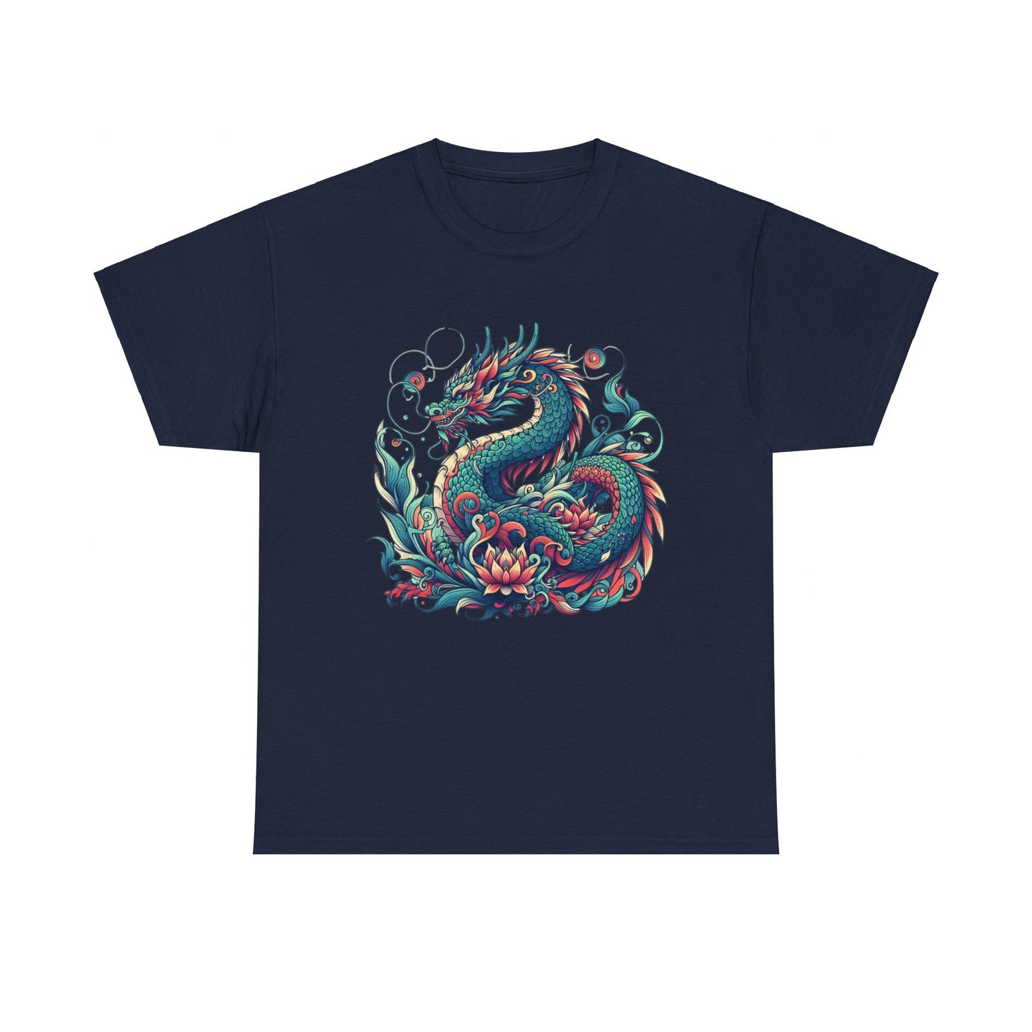 Drachen-T-Shirt Drake, Wyvern, Hydra Fantasy Tee Tolles Geschenk für DM, Dungeon Game Masters oder Fantasy-Fans