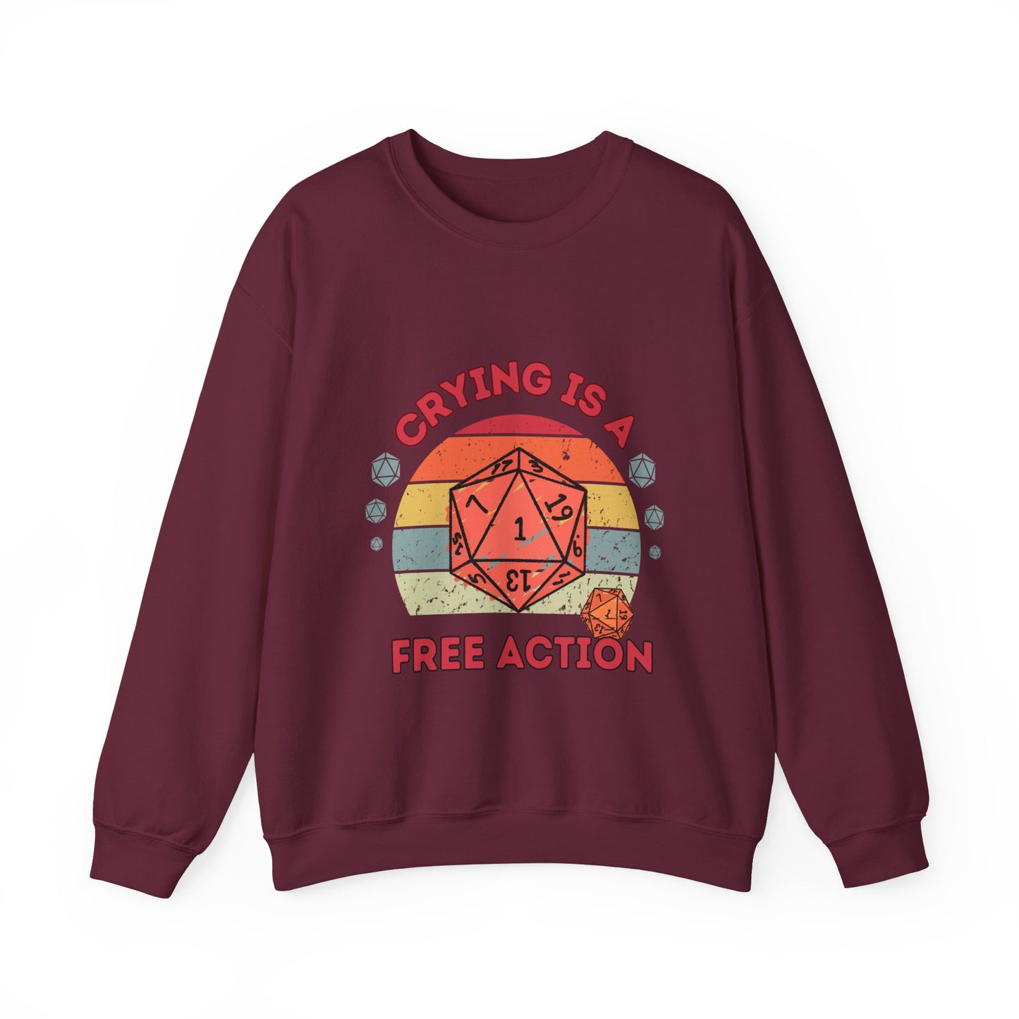 DnD Crying ist ein Free Action Jumper Pullover