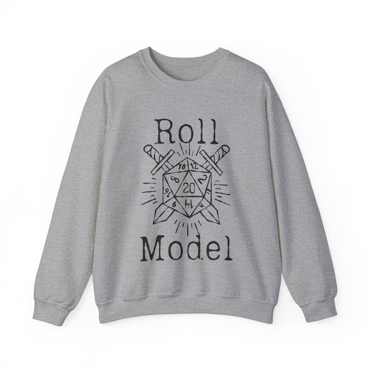 DnD Roll Model Dice Sweater, Dungeons and Dragons Jumper