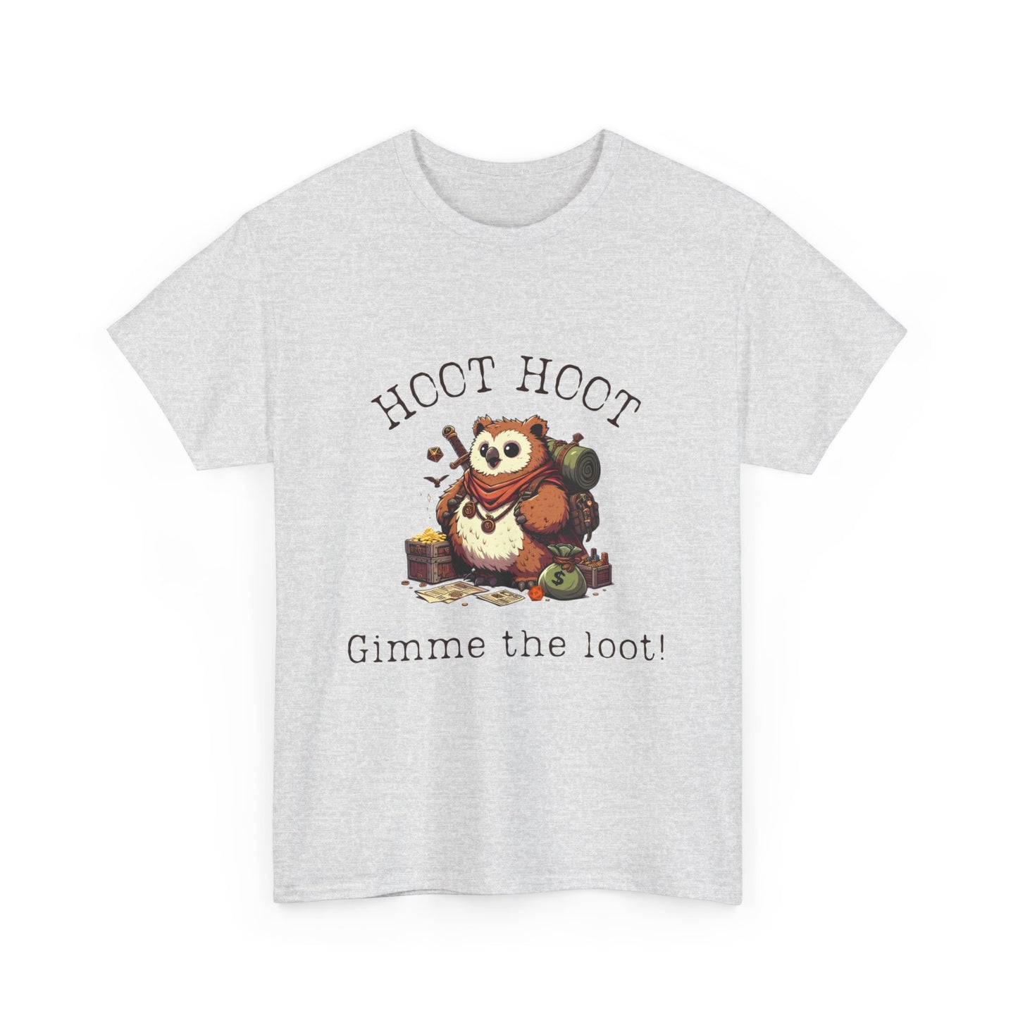 T-shirt Owlbear, Hoot Hoot, donne-moi le butin !