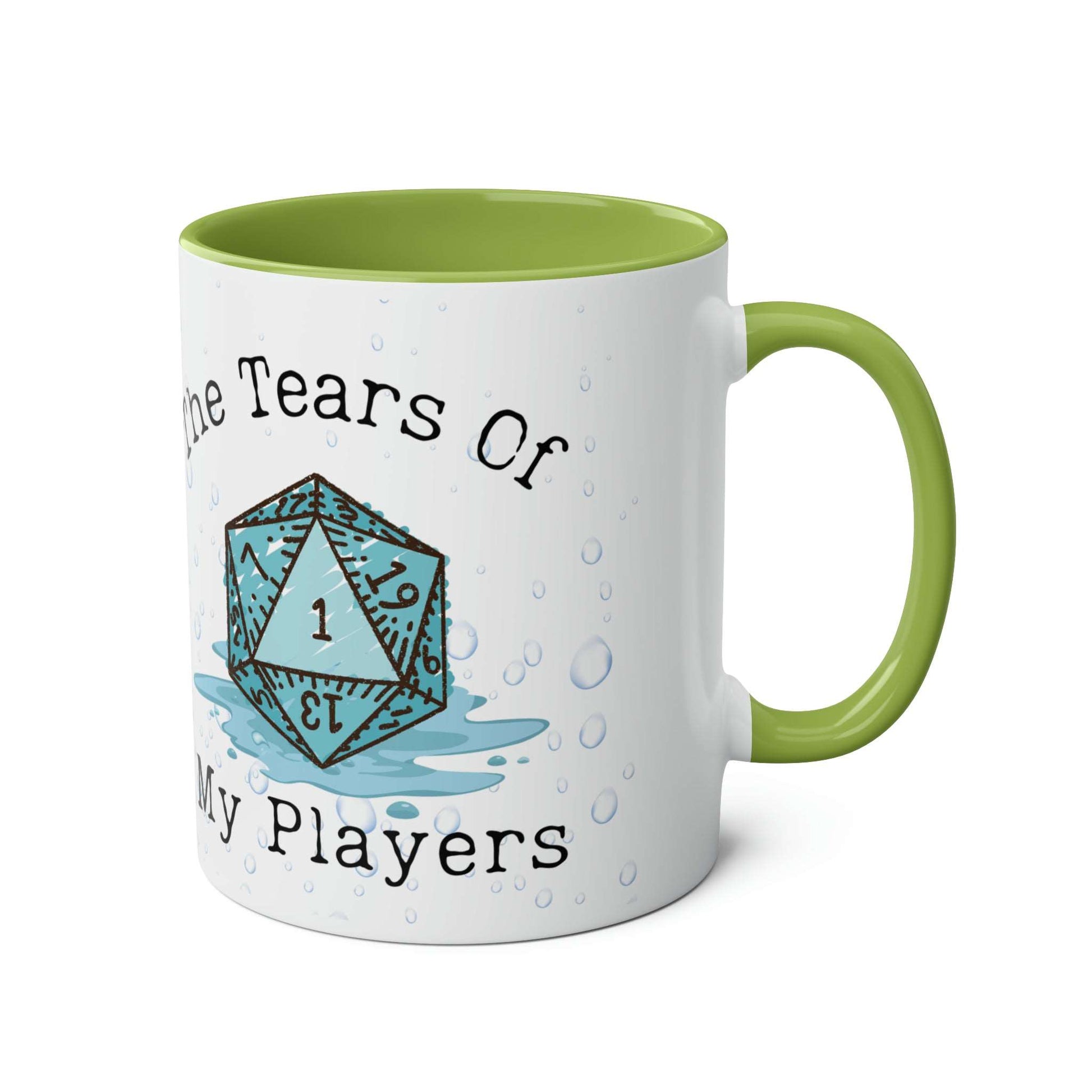 Dnd Mug, The Tears of My Player Gift for DM, Dungeons Dragons Game Master Coffee Cup, Ideal for Birthday or Christmas, RPG table top gamer