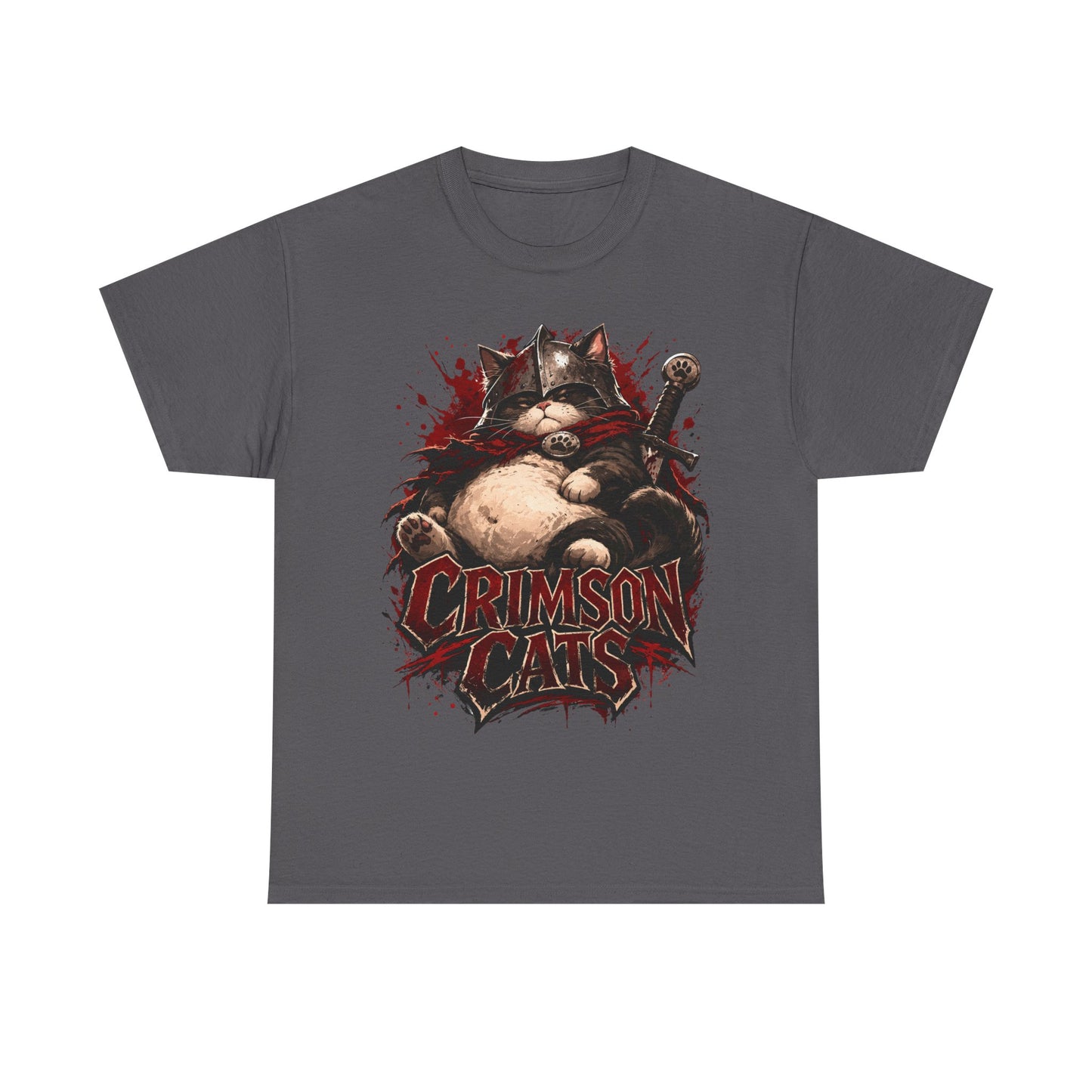 Crimson Cats T-Shirt | Funny Crimson Desert Inspired Game Tee
