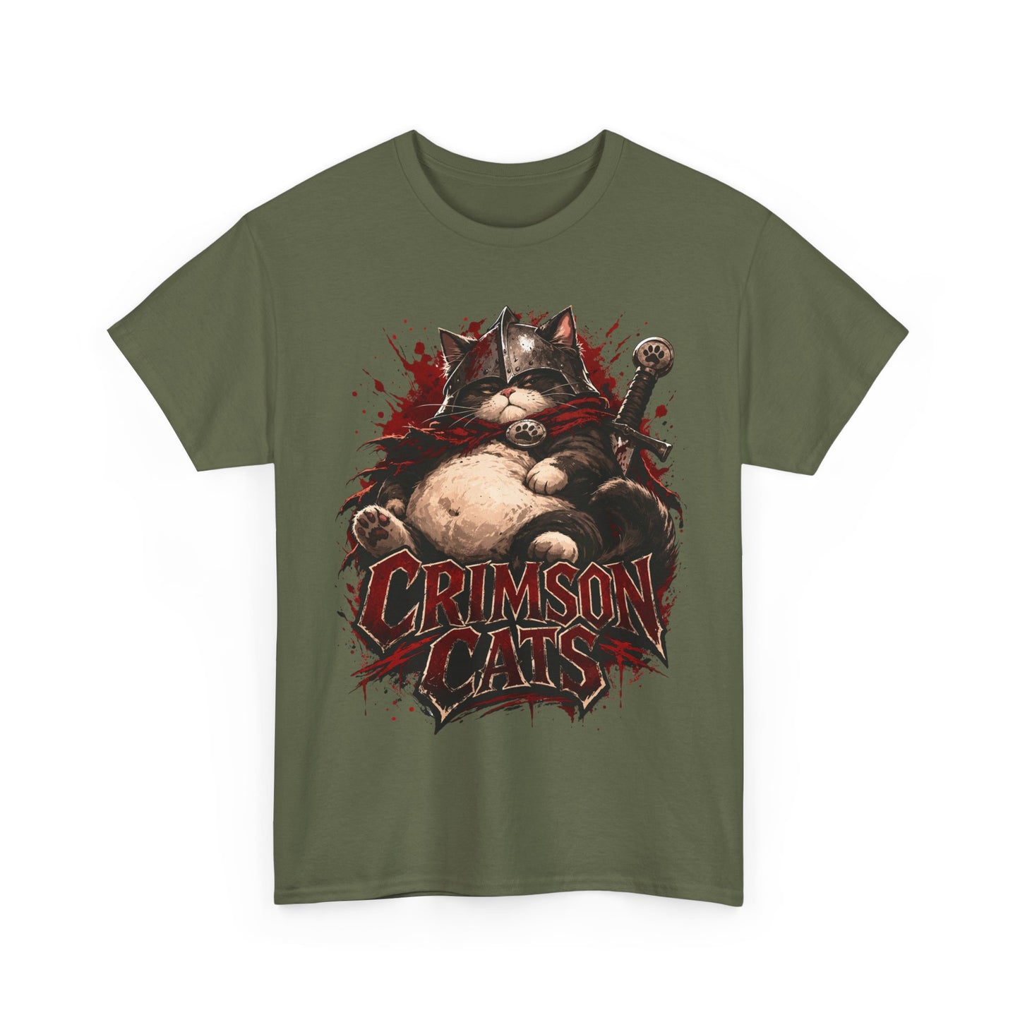 Crimson Cats T-Shirt | Funny Crimson Desert Inspired Game Tee