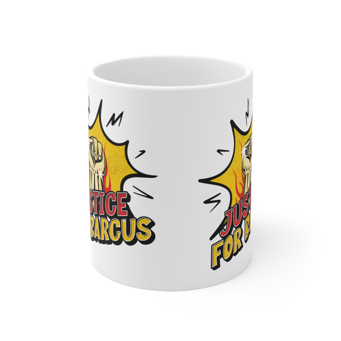 Tasse BG3 Justice pour Barcus !