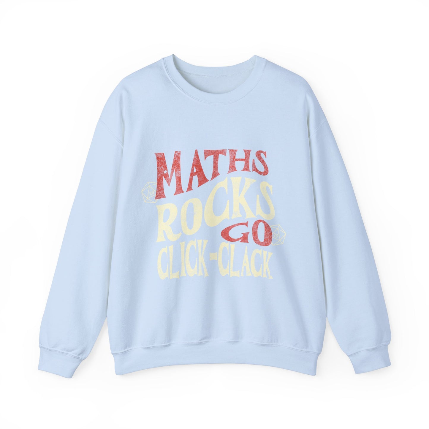 Dnd Shirt Jumper 'Maths Rocks Go Click Clack'