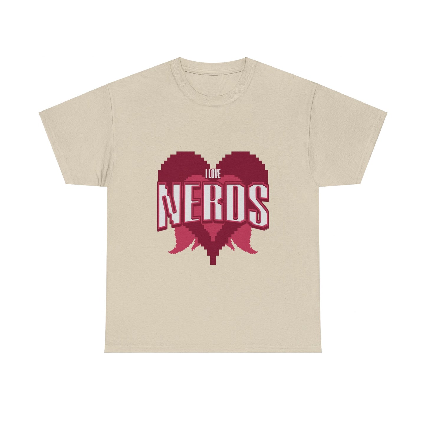 T-shirt Pixel Art J'aime les Nerds