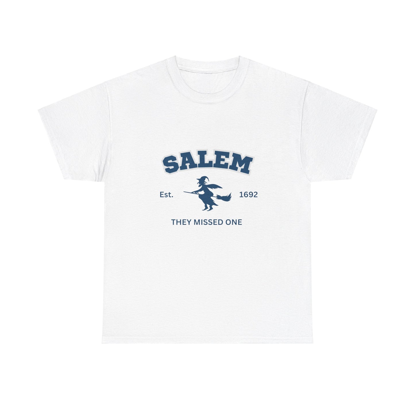 Salem 1692 They Missed One Halloween TShirt College, University Style Witch Trials Top