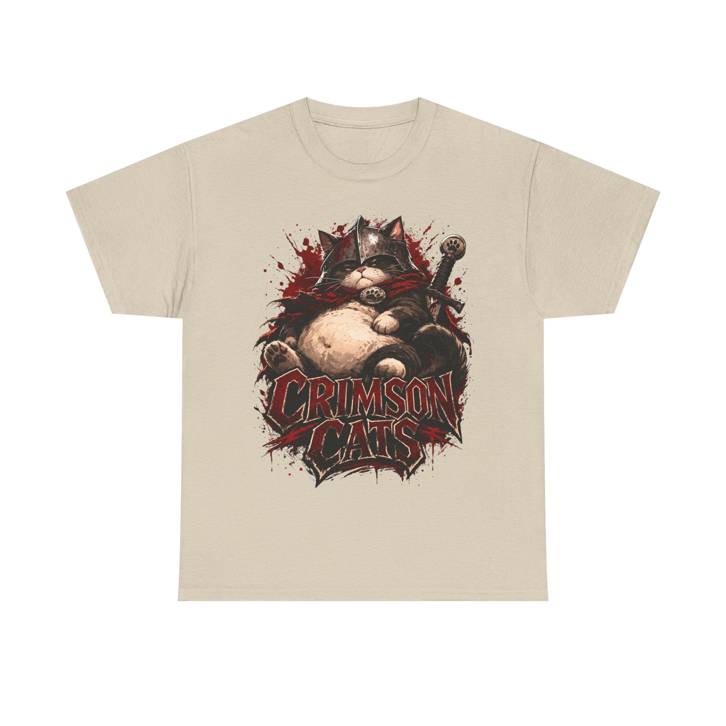 Crimson Cats T-Shirt | Funny Crimson Desert Inspired Game Tee