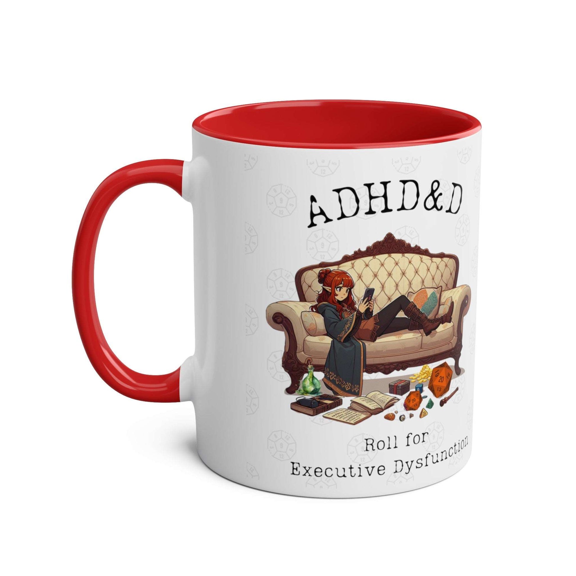 Dnd Adhd Mug Roll for Executive Dysfunction