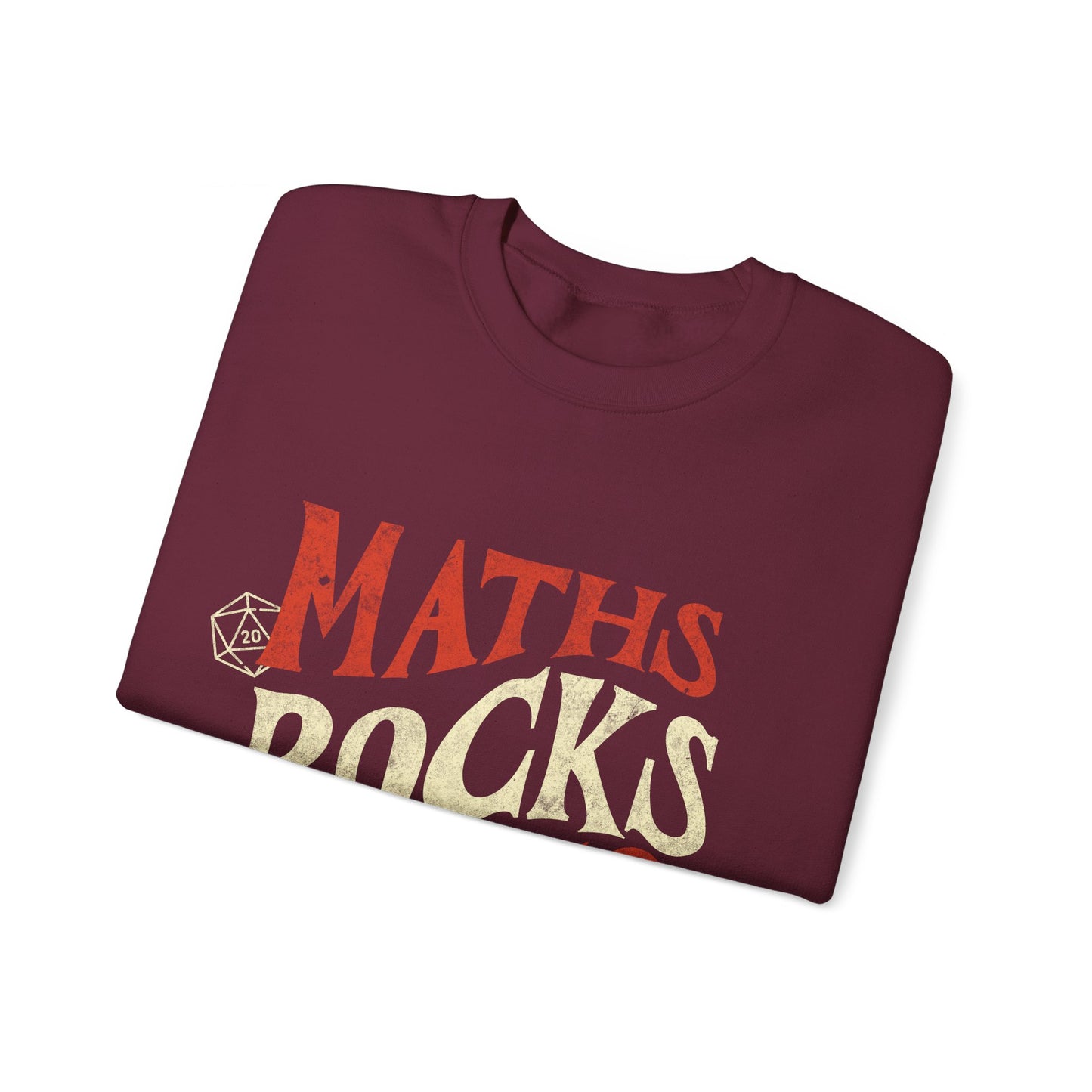 Pull-shirt Dnd « Maths Rocks Go Click Clack »