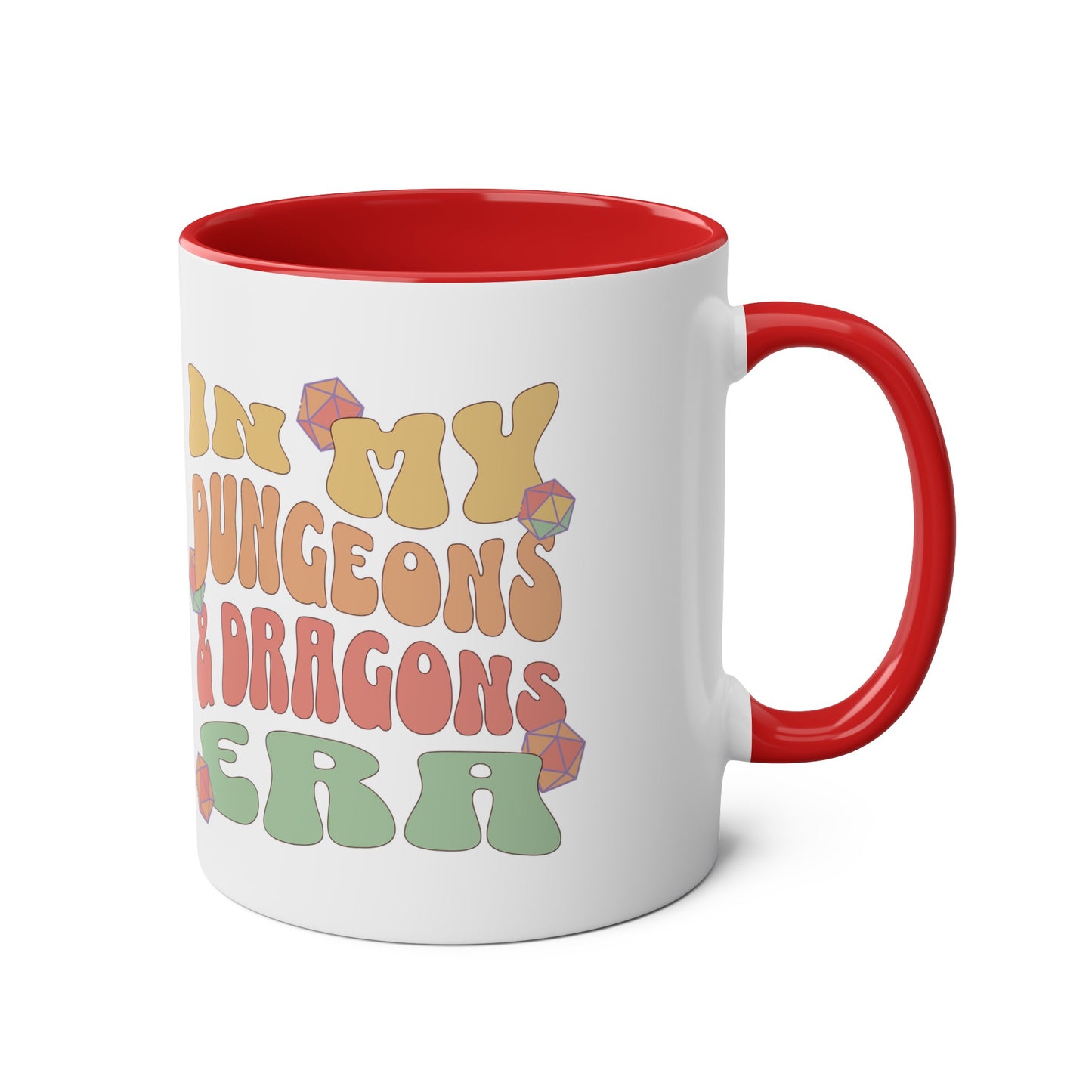 Tasse Dnd « À l'époque de Donjons et Dragons »