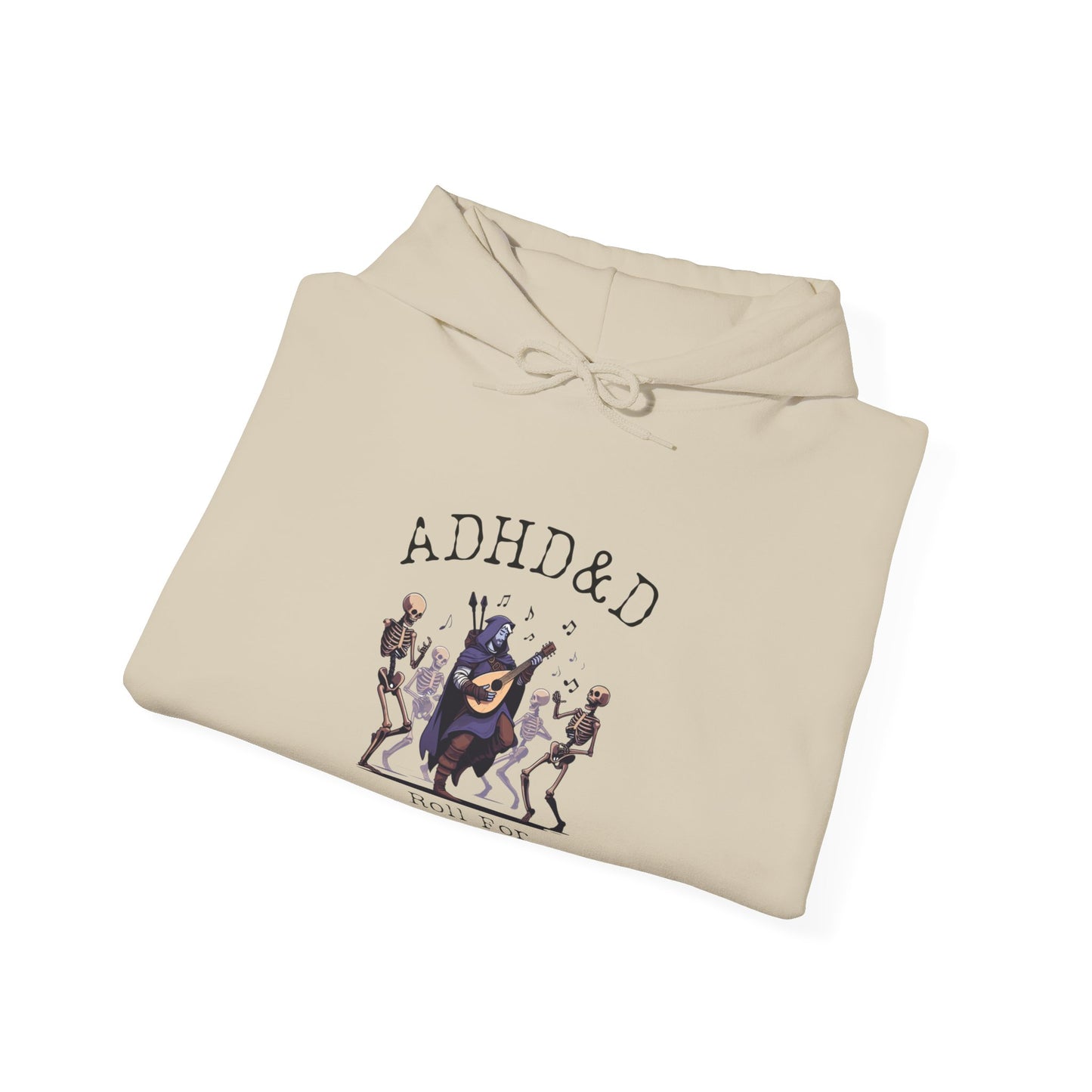 Sweat à capuche Dnd Adhd Roll pour la procrastination