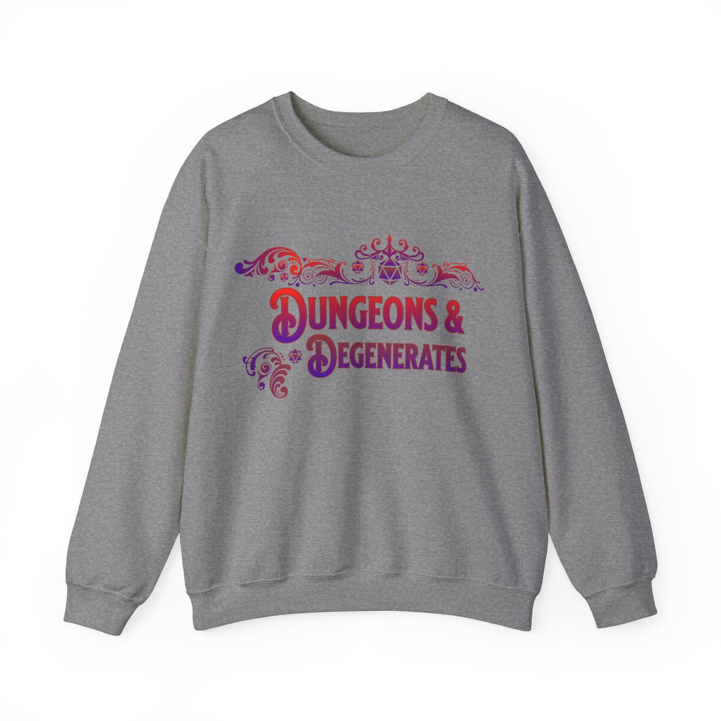 Dnd Sweatshirt Dungeons Degenerates