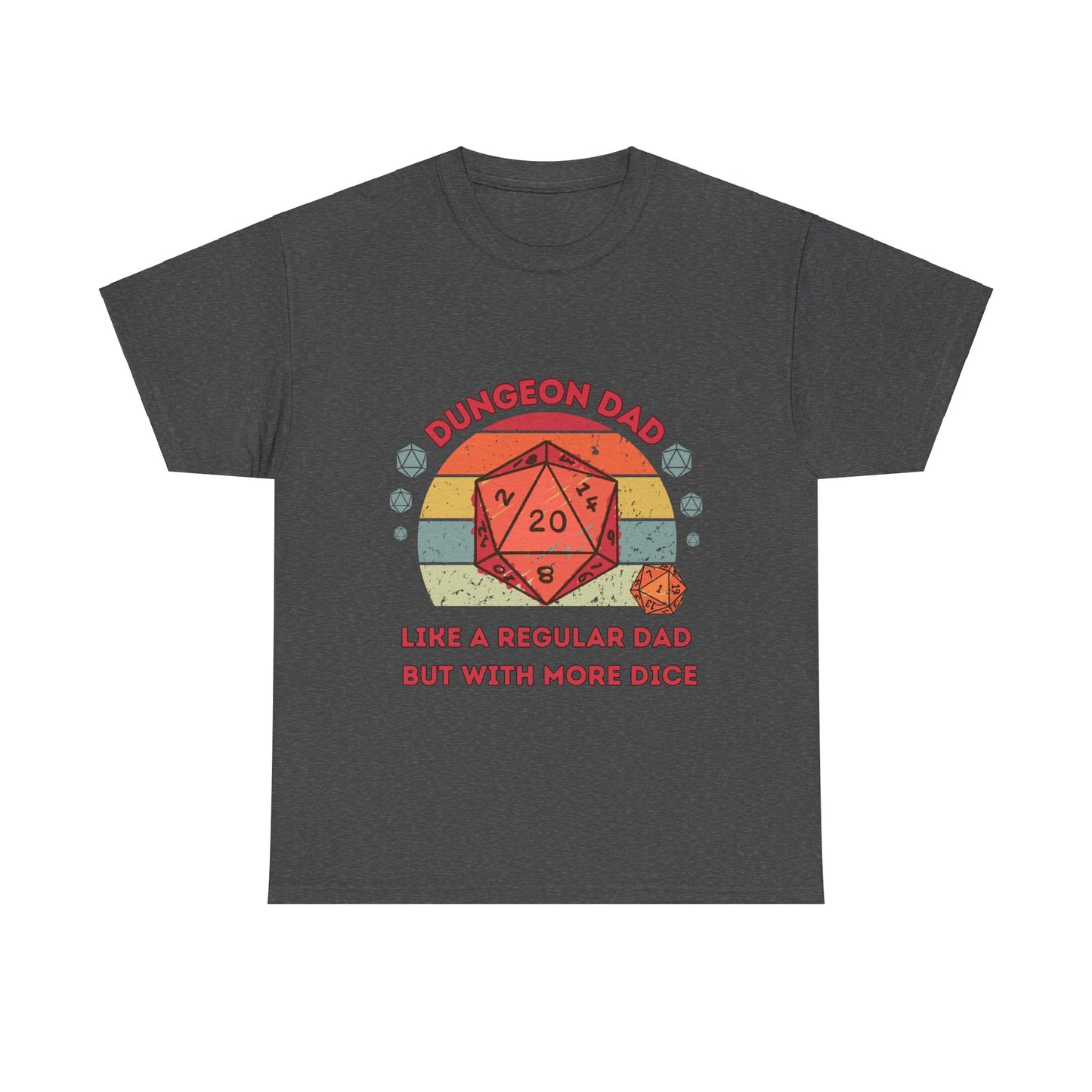 Dnd Shirt, Dungeon Dad , Like a Regular Dad, but with More Dice T shirt