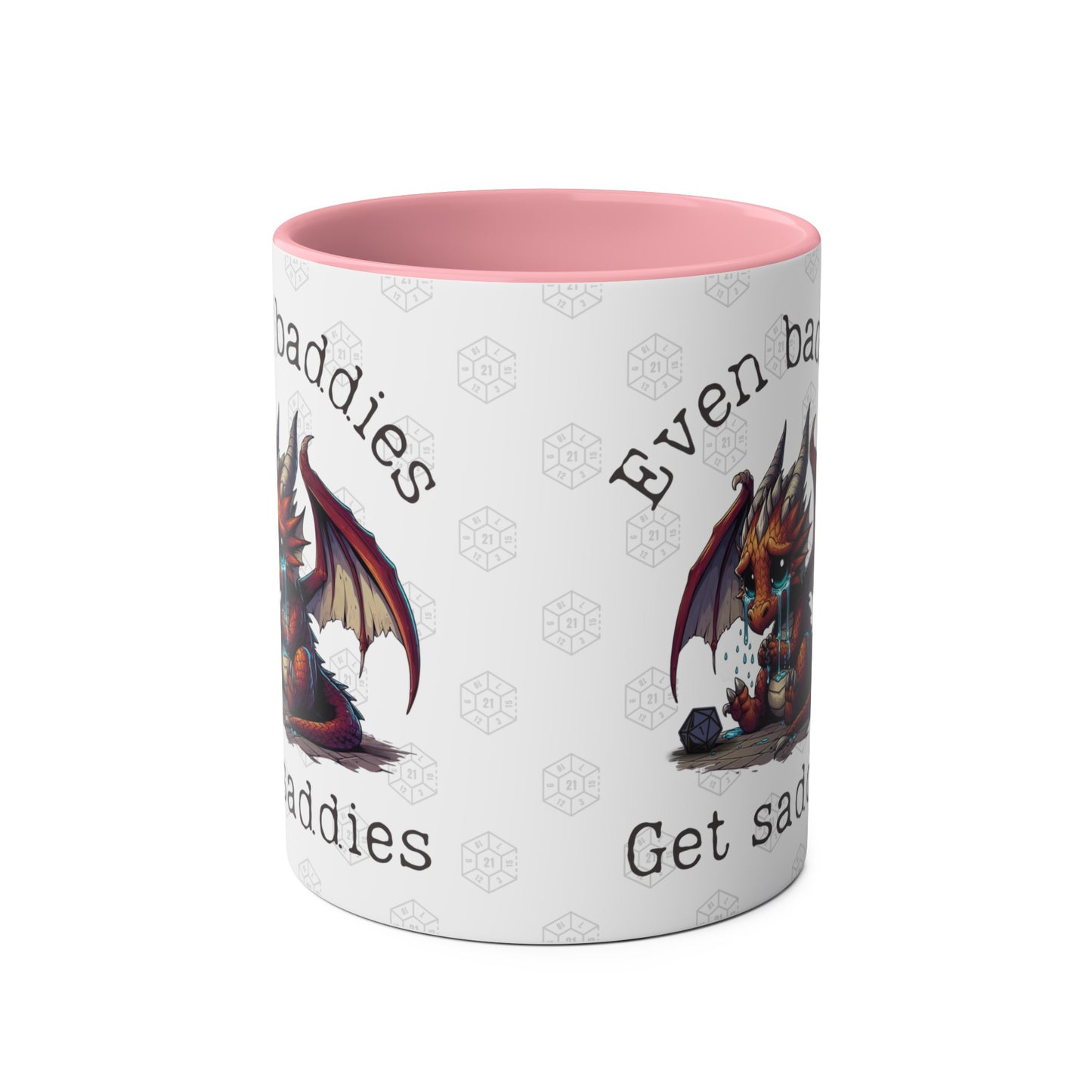 Dnd Becher Even Baddies Get Saddies Dragon Kaffeetasse