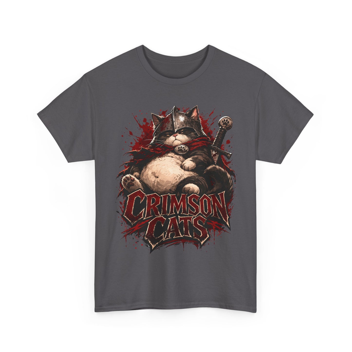 Crimson Cats T-Shirt | Funny Crimson Desert Inspired Game Tee