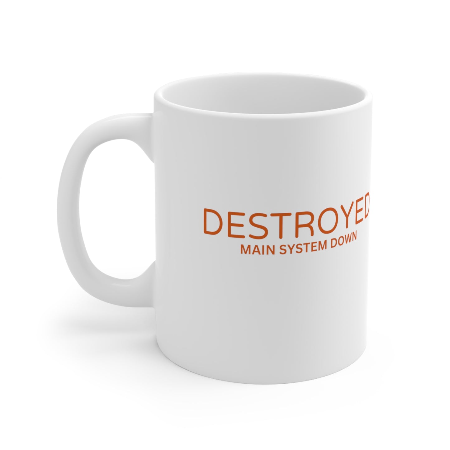 Tasse avec écran de mort Armored Core 6