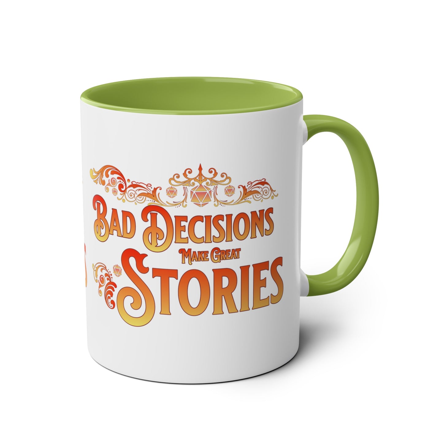 Dnd Mug, Bad Decisions Make Great Stories