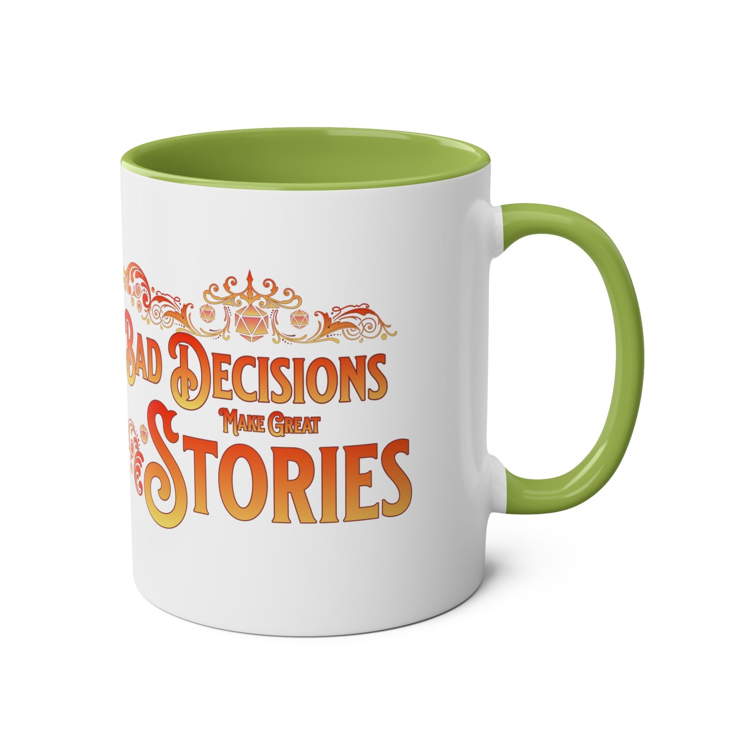 Dnd Mug, Bad Decisions Make Great Stories