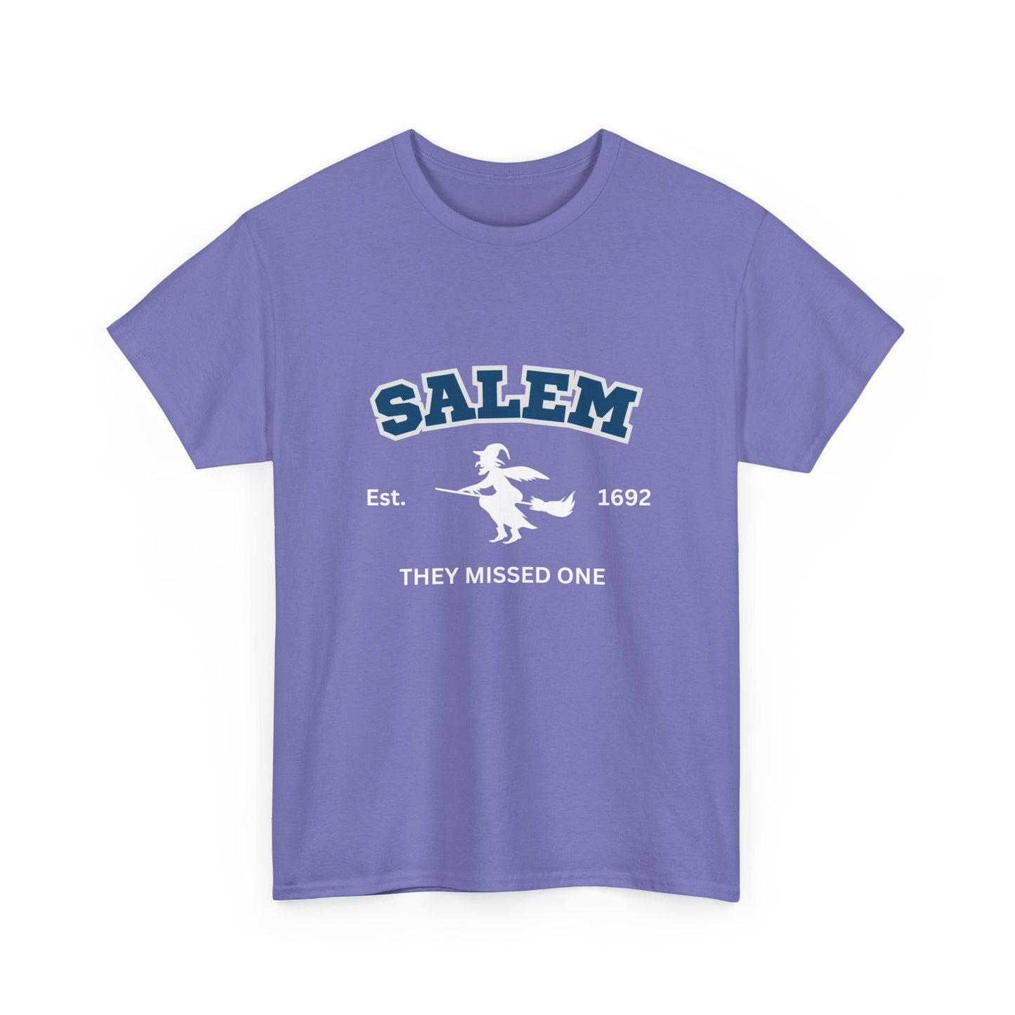 Salem 1692 They Missed One Halloween TShirt College, University Style Witch Trials Top