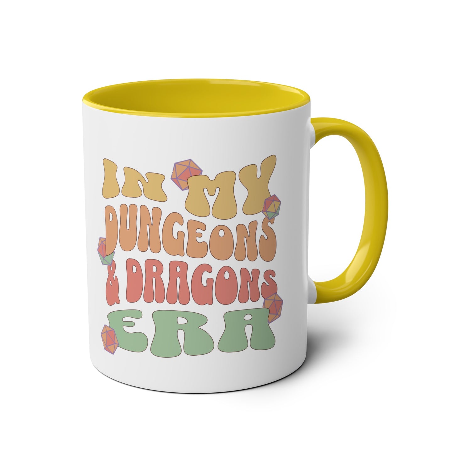 Dnd Mug 'In My Dungeons and Dragons Era'