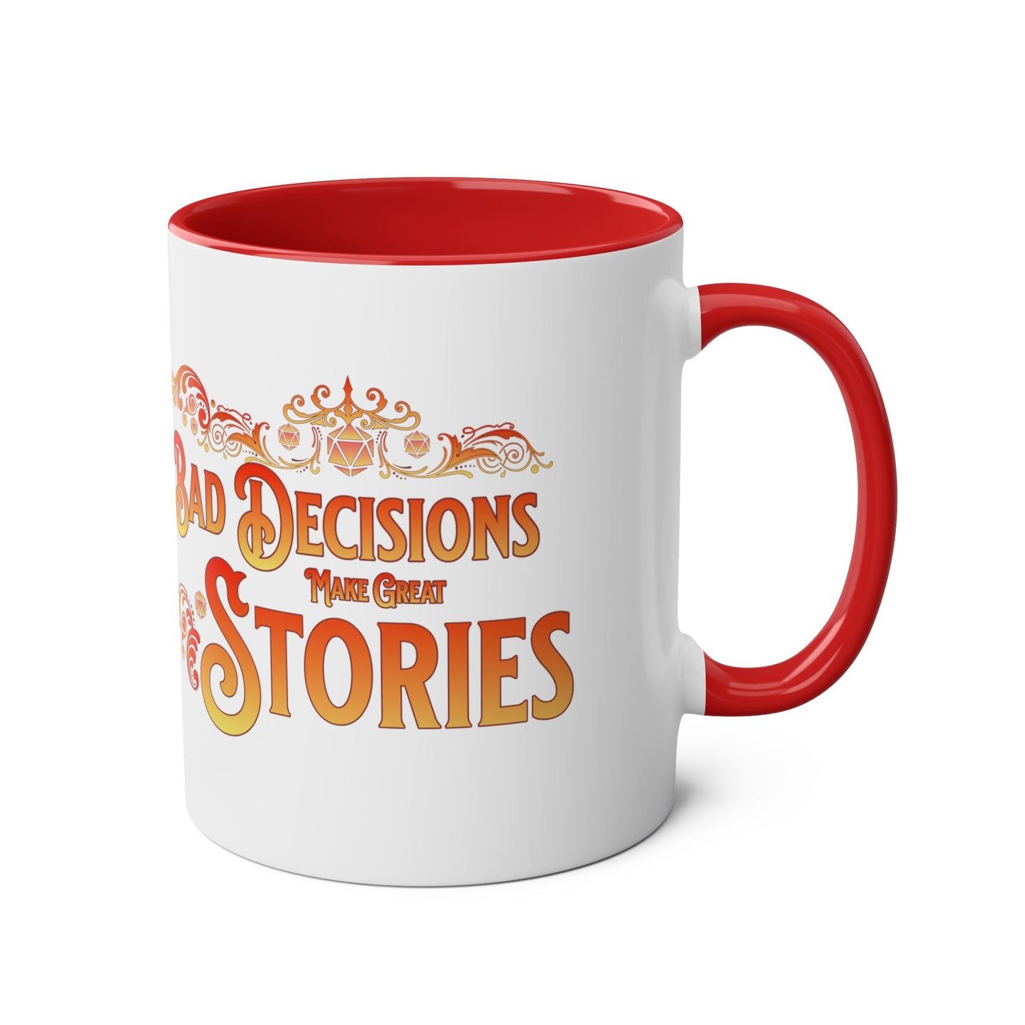 Dnd Mug, Bad Decisions Make Great Stories