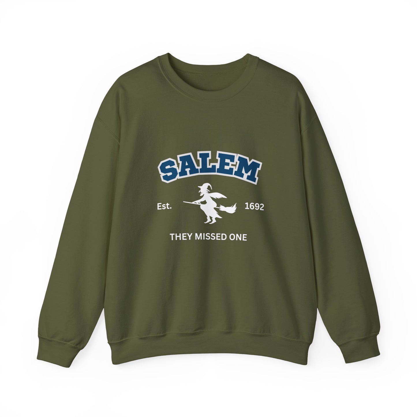 Sweat-shirt style universitaire Salem 1962 Ils en ont raté un