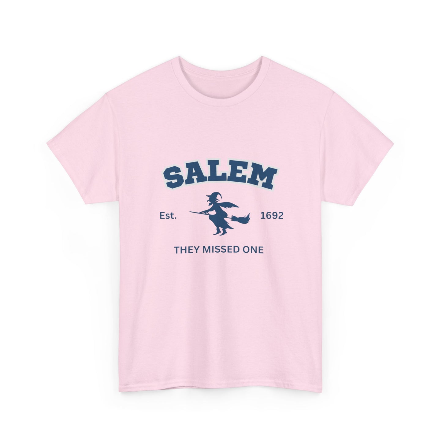 Salem 1692 They Missed One Halloween TShirt College, University Style Witch Trials Top