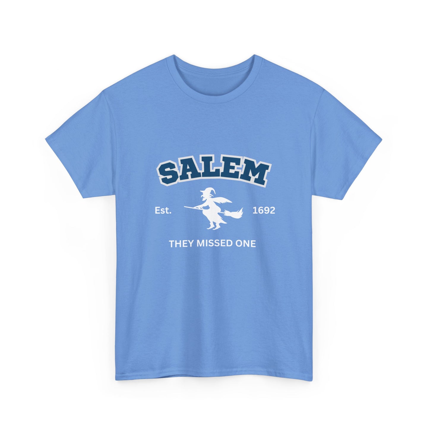 Salem 1692 They Missed One Halloween TShirt College, University Style Witch Trials Top