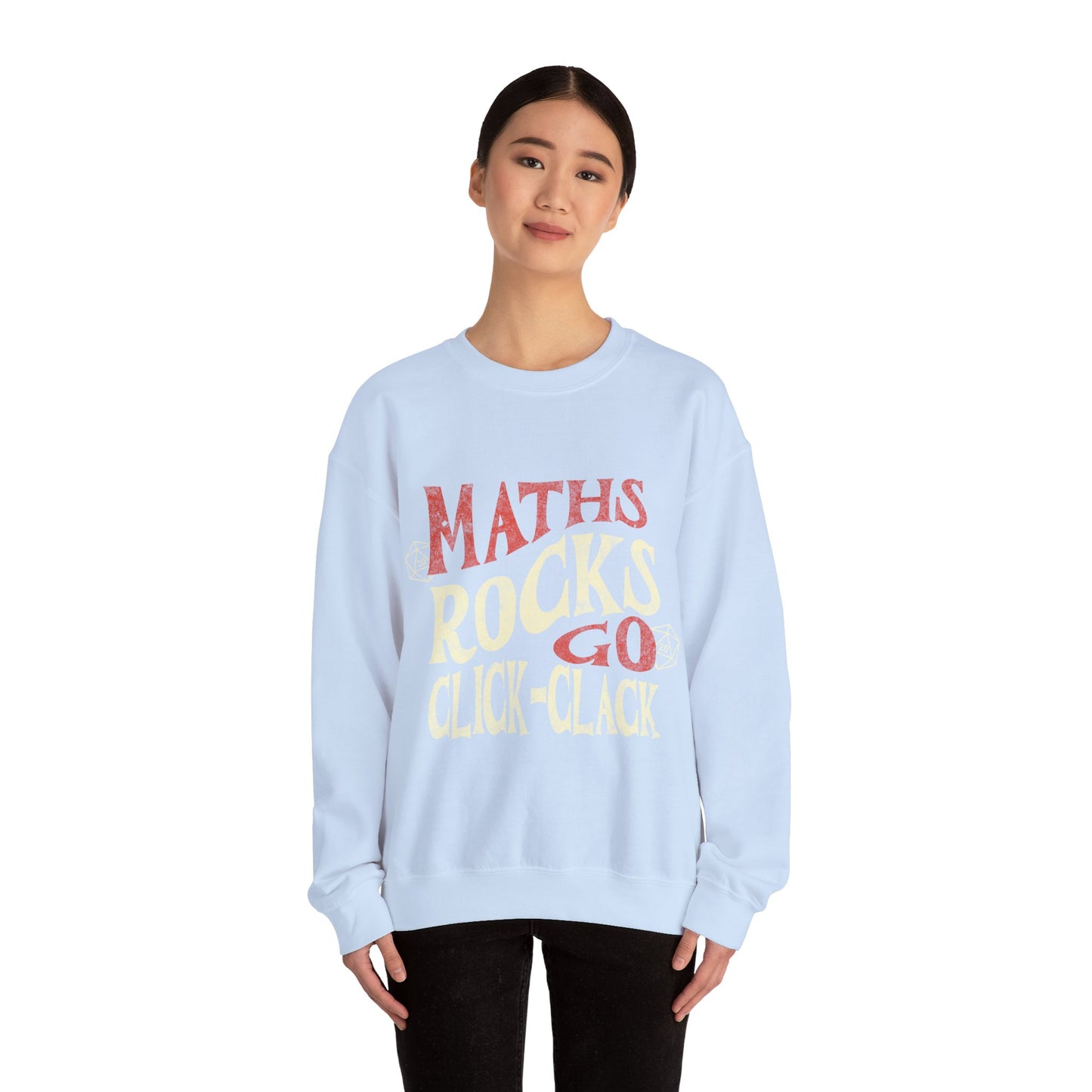 Pull-shirt Dnd « Maths Rocks Go Click Clack »