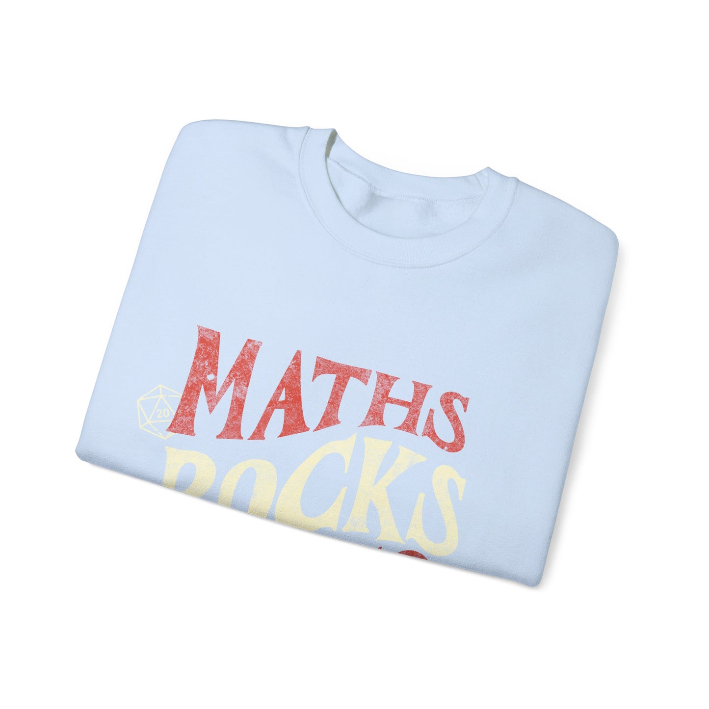 Dnd-Shirt-Pullover „Maths Rocks Go Click Clack“