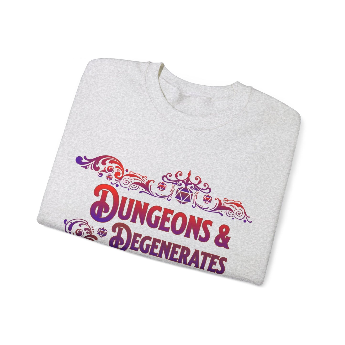 Dnd Sweatshirt Dungeons Degenerates