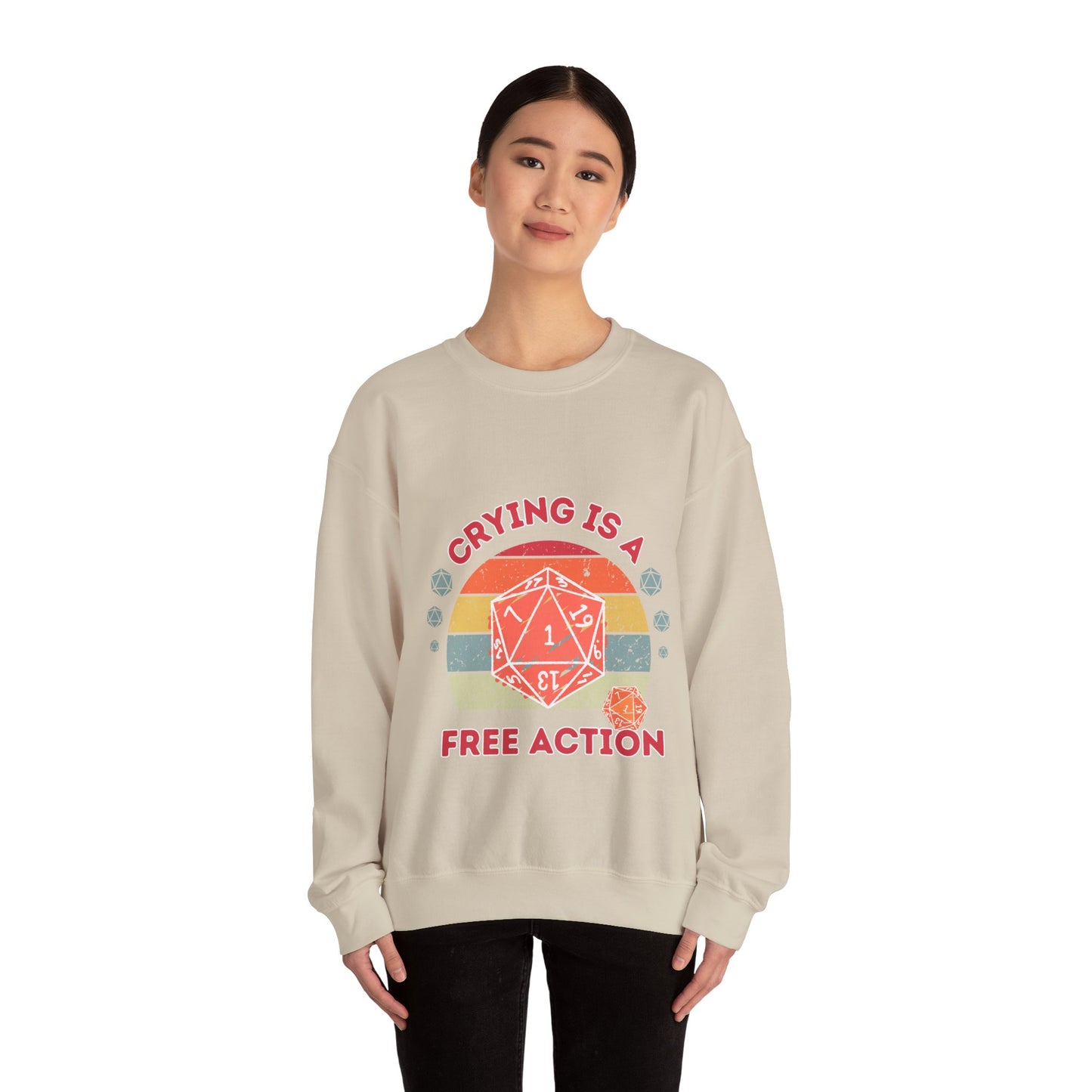 DnD Sweater Crying is a Free Action