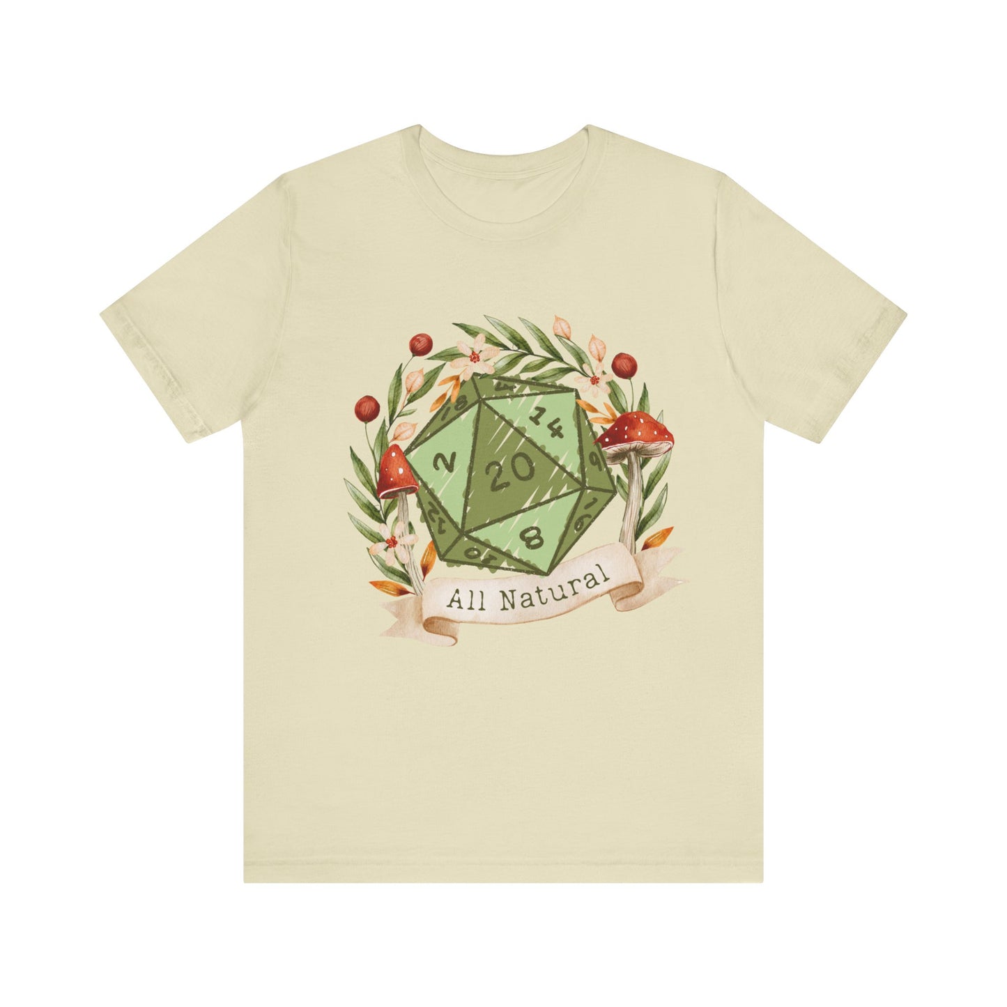 T-shirt Champignon Dnd D20