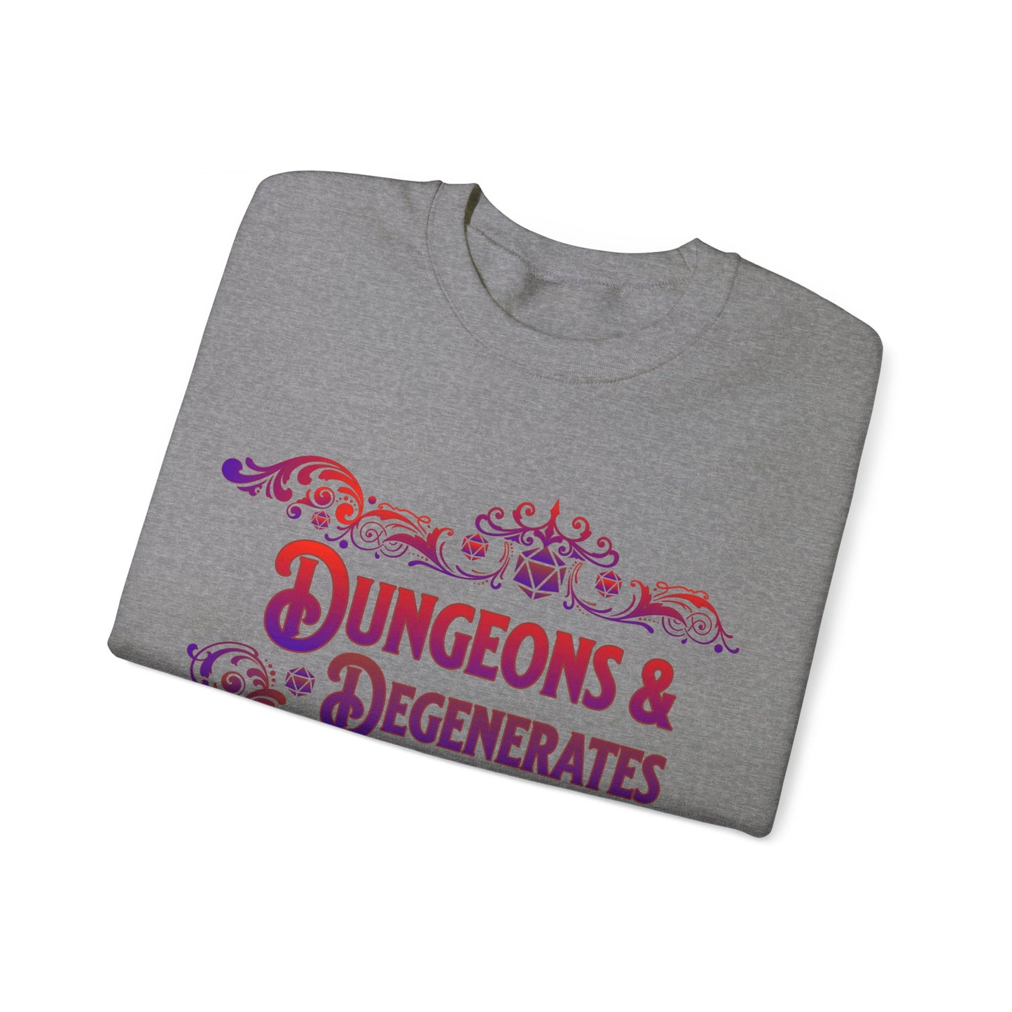 Dnd Sweatshirt Dungeons Degenerates