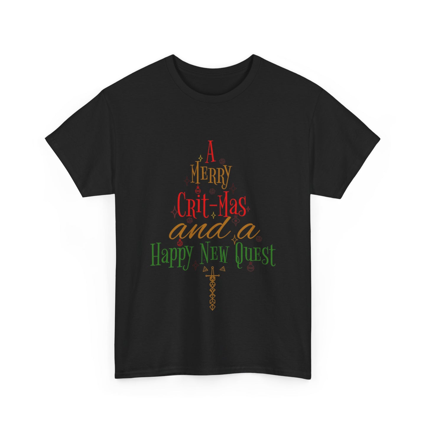 Dnd Weihnachts-T-Shirt, A Merry Crit-Mas