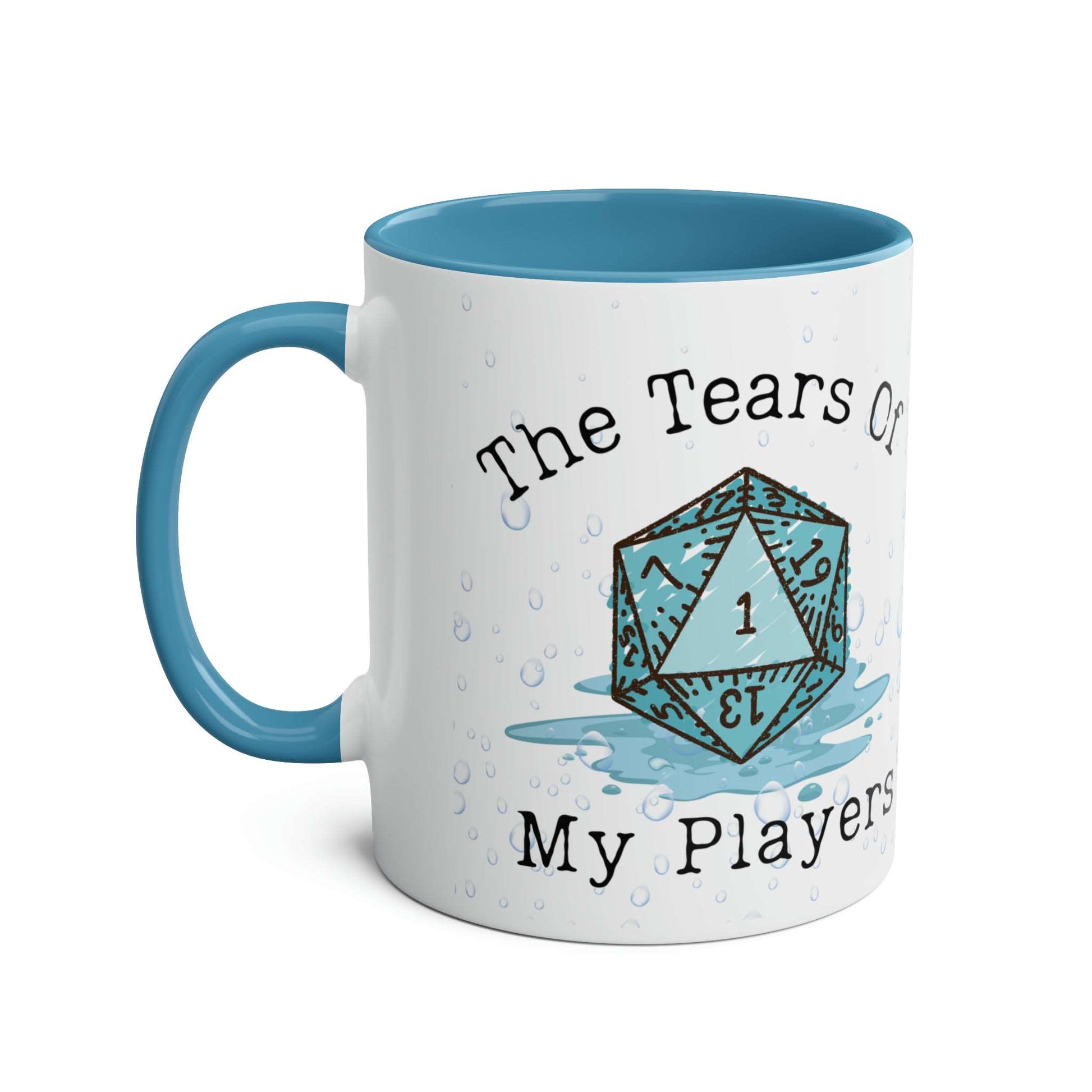 Dnd Mug, The Tears of My Player Gift for DM, Dungeons Dragons Game Master Coffee Cup, Ideal for Birthday or Christmas, RPG table top gamer