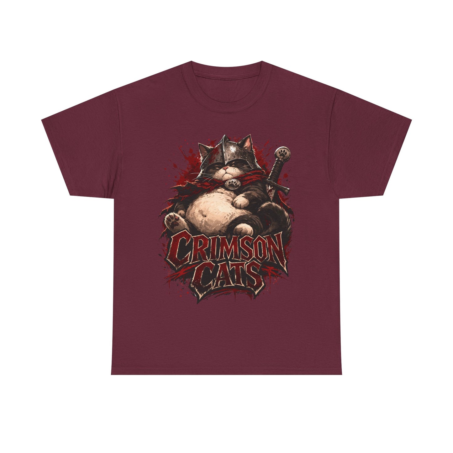 Crimson Cats T-Shirt | Funny Crimson Desert Inspired Game Tee