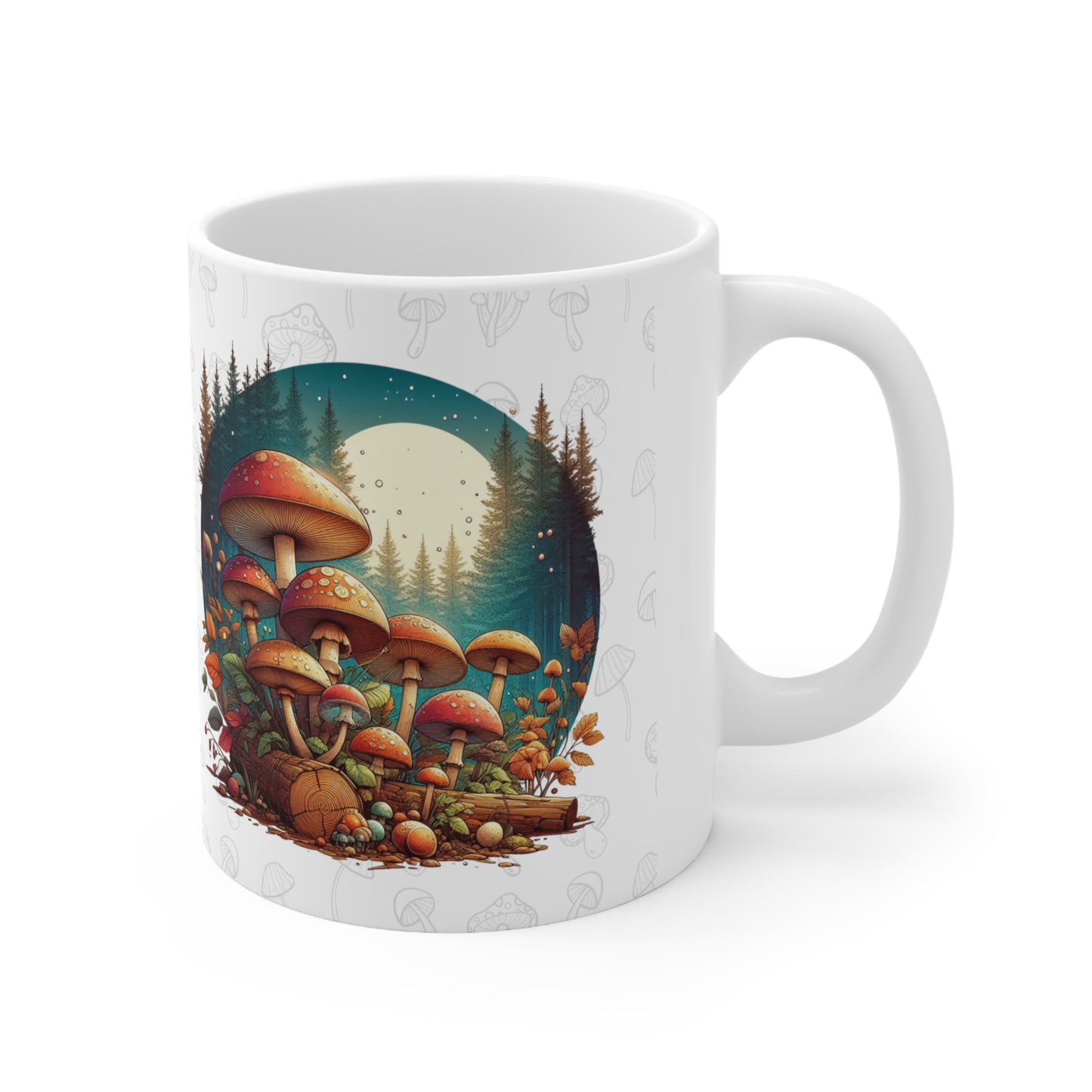 Pilz Tasse Geschenk