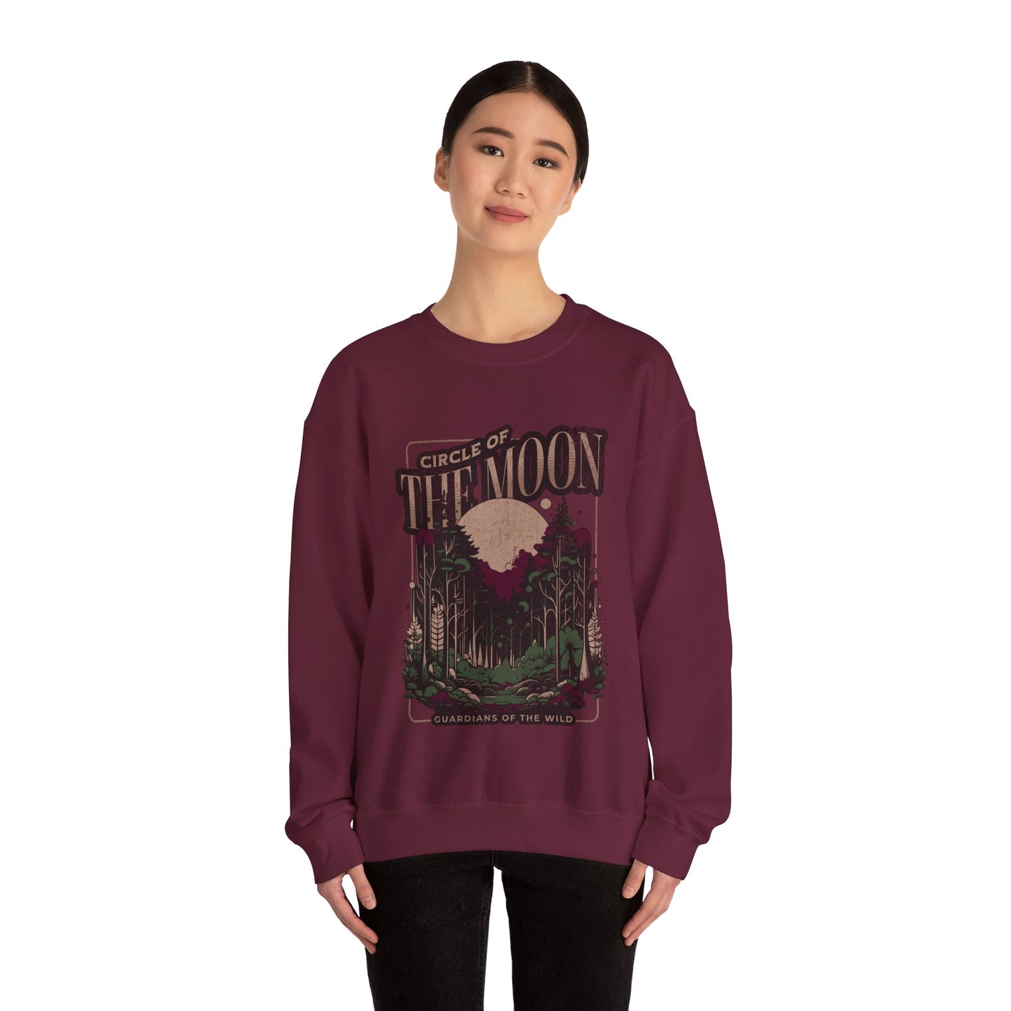 Dnd Sweatshirt for Druid Circle of the Moon, Guardians of the Wild