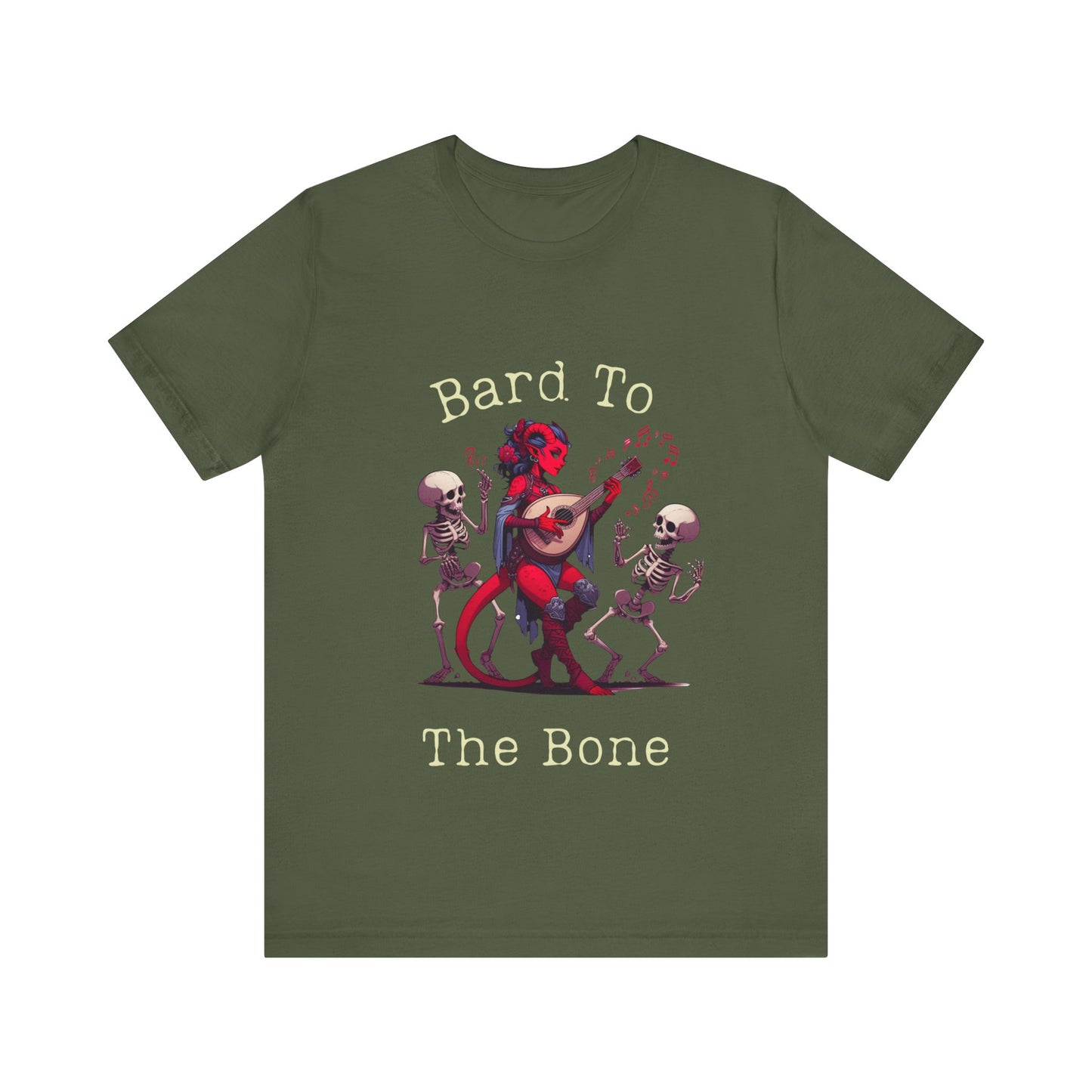 T-shirt Dnd Bg3 Bard to the Bone