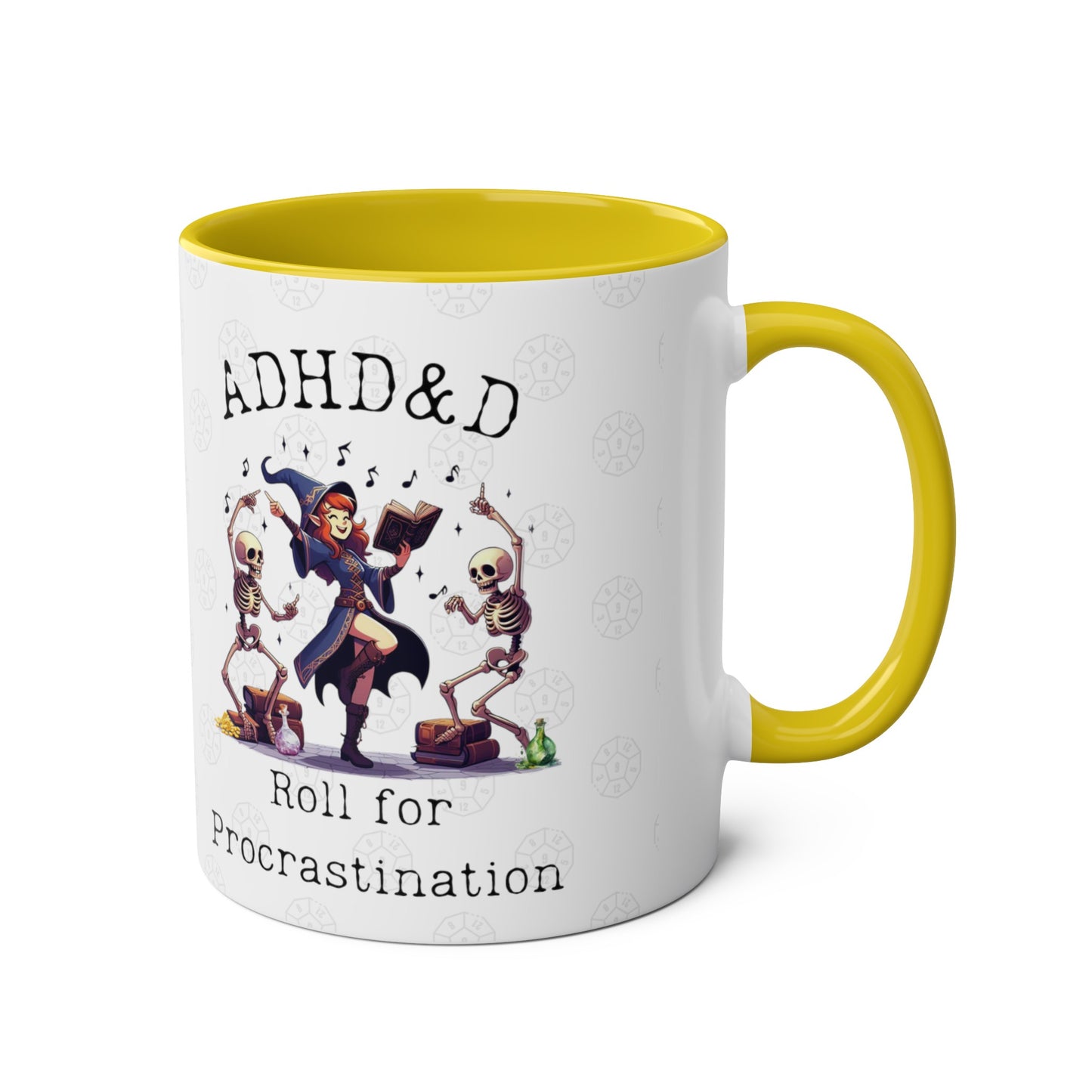 Dnd ADHD Spell Caster Gift Mug