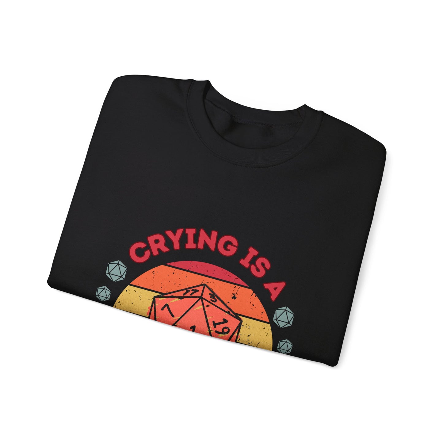 DnD Sweater Crying is a Free Action