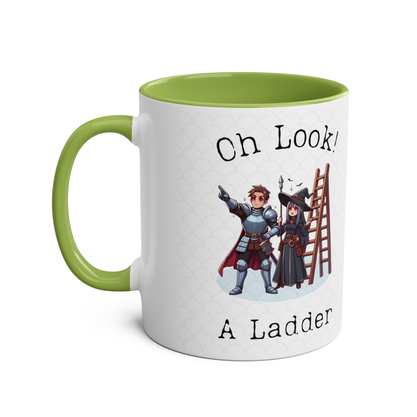 Tasse mème Dragons Dogma Ladder