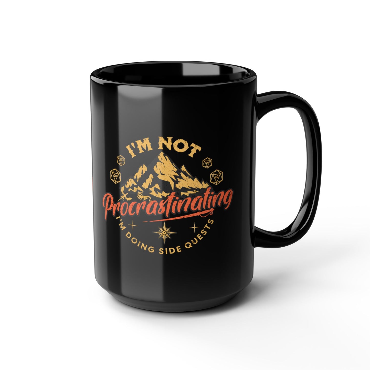 Dnd ADHD Side Quests Mug