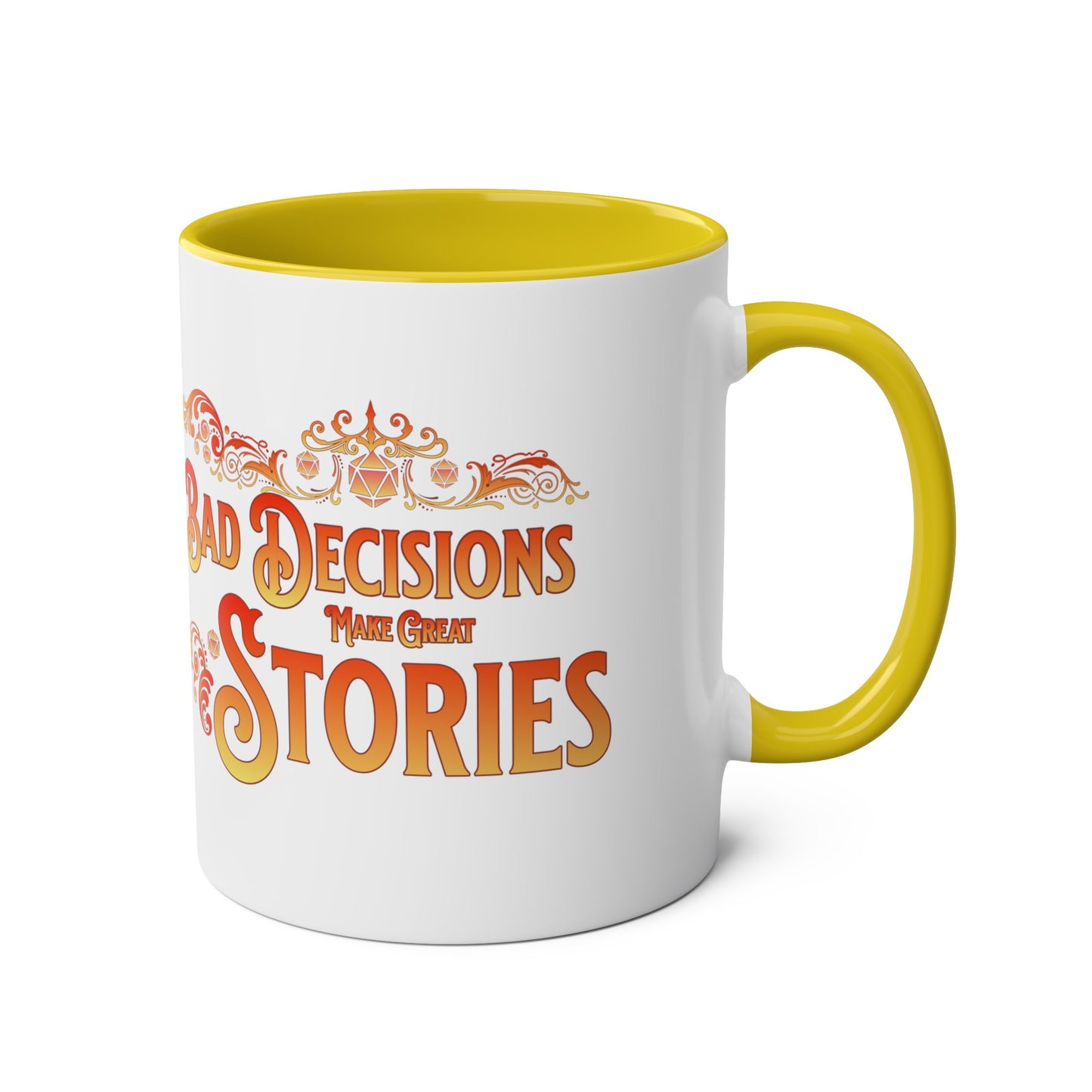 Dnd Mug, Bad Decisions Make Great Stories