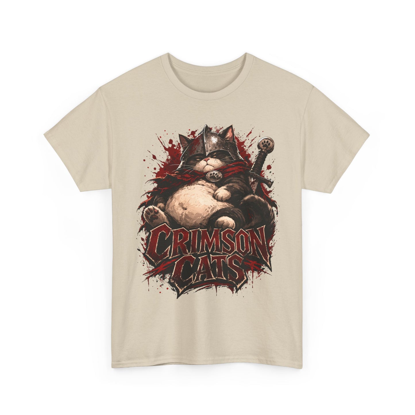 Crimson Cats T-Shirt | Funny Crimson Desert Inspired Game Tee