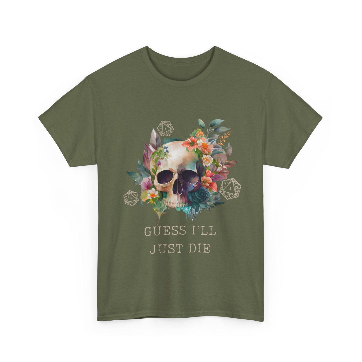 Dnd je suppose que je vais mourir T-shirt échec critique