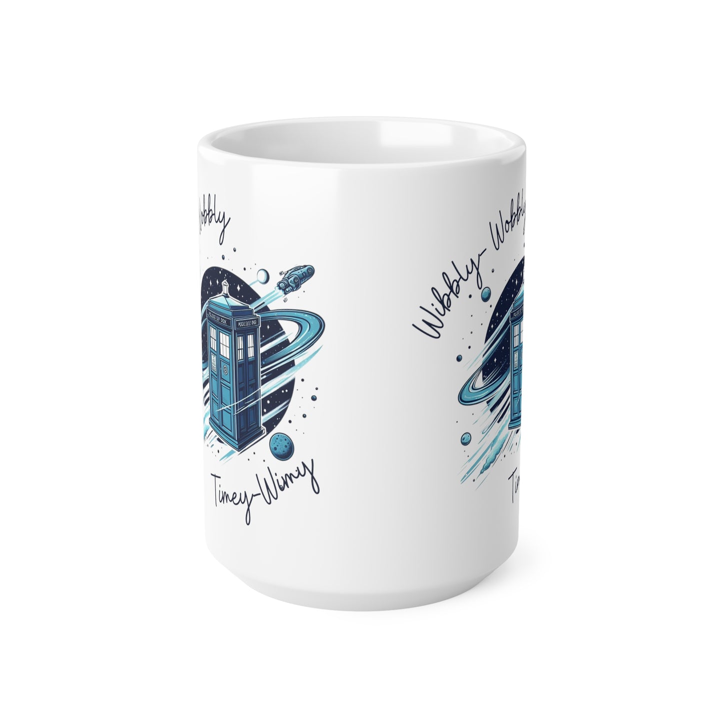 Doctor Who Wibbley Wobbly Tardis Mug