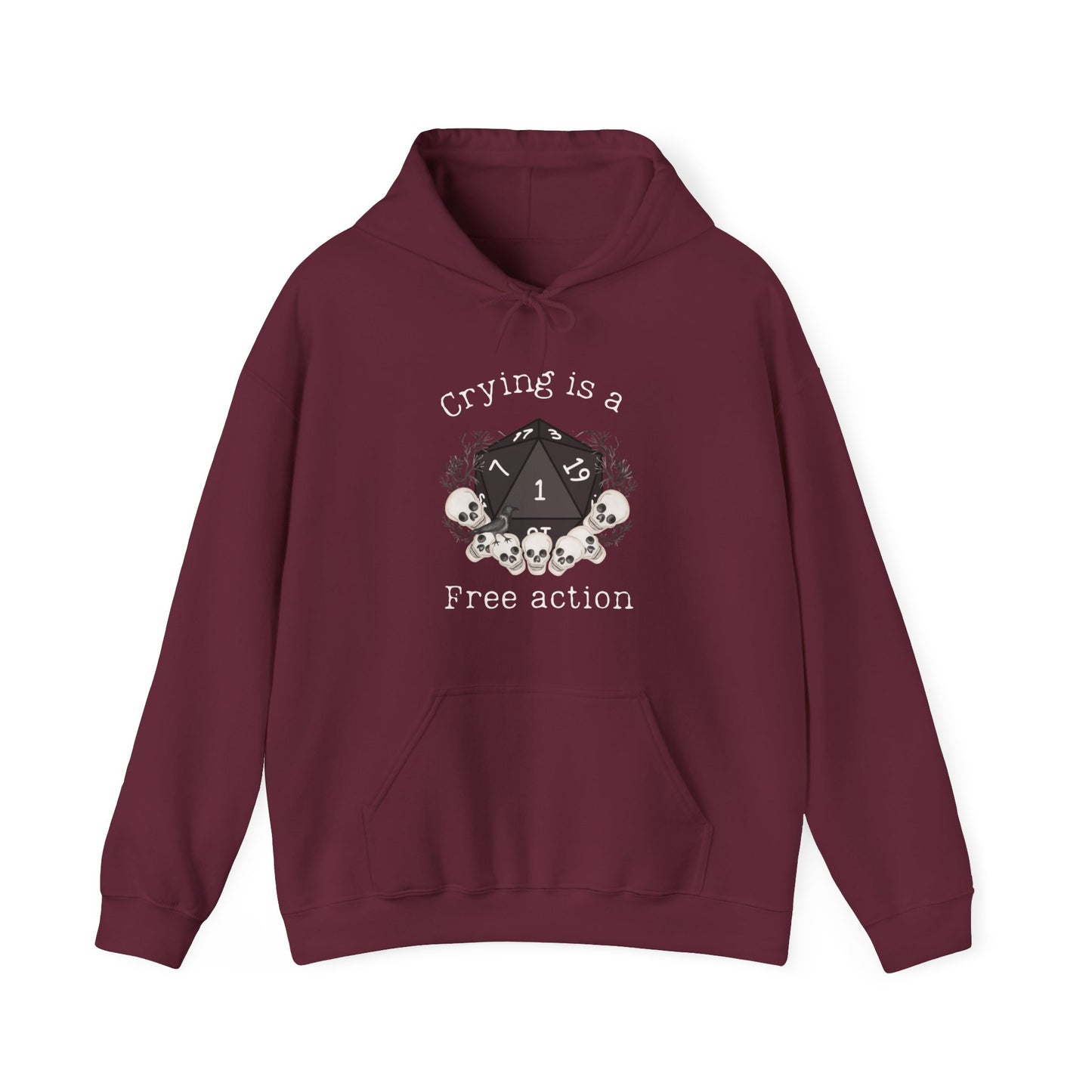 Dnd Hoodie Crying is a Free Action